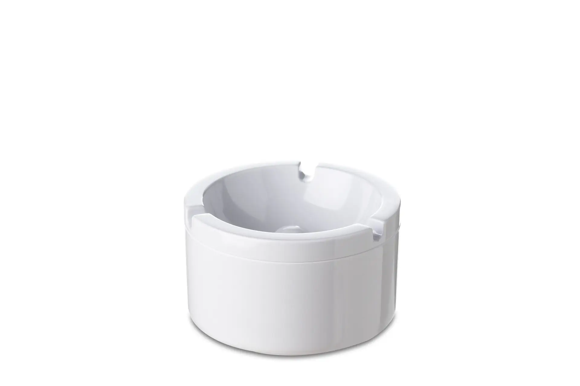 Ashtray with Lid – white